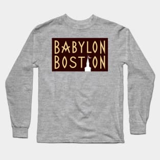 Babylon Boston Theme for Light Backgrounds Long Sleeve T-Shirt